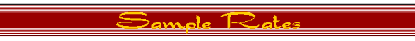Sample Rates