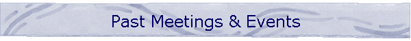 Past Meetings & Events
