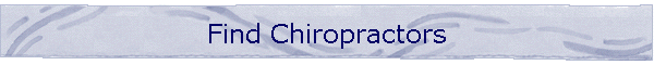Find Chiropractors