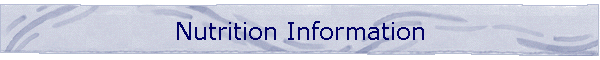 Nutrition Information