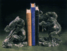 Elephant bookends